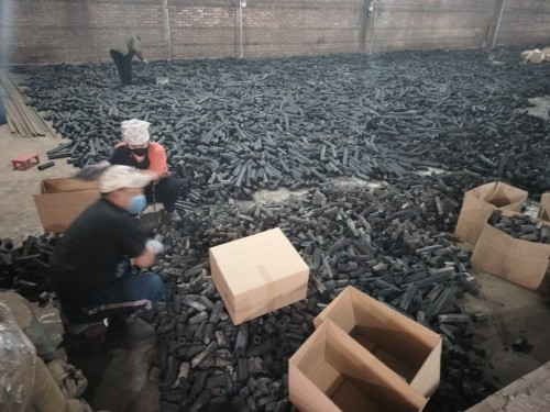 Sawdust Charcoal Briquettes / Hexagon Sawdust charcoal